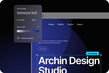 WordPress web design mockup showing Figma-to-WordPress process and a responsive layout